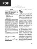 Part IV - Punitive Articles