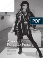 A moda de Ronaldo fraga
