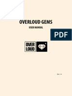 Overloud Gems: User Manual