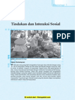 Bab 3 Tindakan Dan Interaksi Sosial PDF