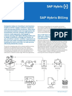 Data Sheet SAP Hybris Billing En