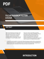 File Intrusion Detection System