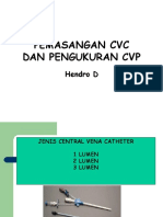CVC Pemasangan dan Pengukuran CVP