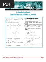 Oxidação de Álcoois