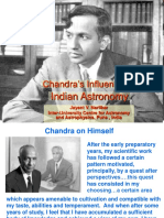 Chandra's Influence On: Indian Astronomy