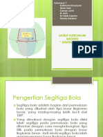 Satelit Astronomi Geodesi (Segitiga Bola) - Kelompok 7