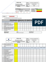 Plan de Mantenimiento - Camion 01