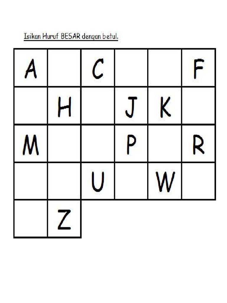 Latihan Bahasa Melayu Pra Sekolah Pdf