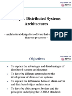 Chap 9. Distributed Systems Architectures: - Architectural Design For Software That Executes On More Than One Processor