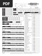 Hoja de Personaje D&D 5E Editable 2024 | PDF | Juegos de rol