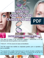 Aspectos Geneticos de Cancer de Mama