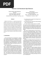 Malicious Code Detection For Open Firmware