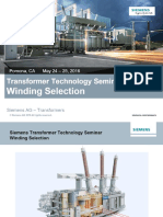 SIEMENS Transformer Winding Selection