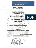 Historia Universal Del Derecho - Autoevaluación X