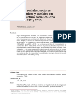 Clases Sociales, Sectores Económicos y Cambios en La Estructura Social Chilena Entre 1992 y 2013- Revista Cepal No 126
