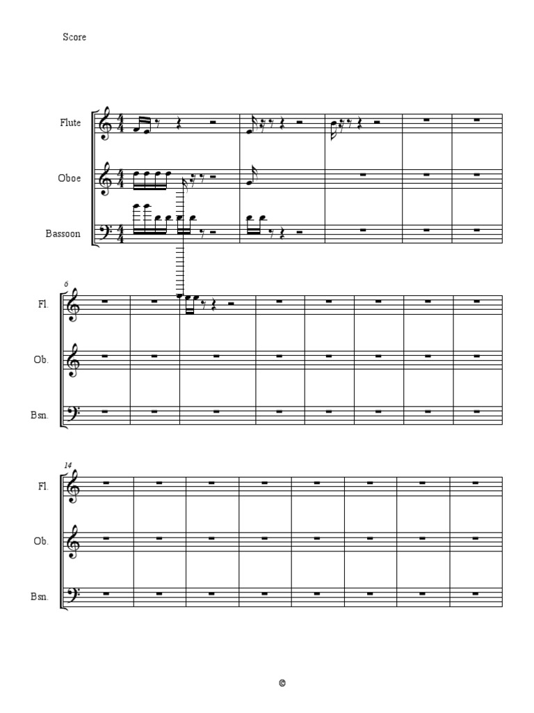 Score: Flute | PDF