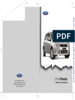 Manual Del Propietario - Fiestamax 2007 ESPAÐOL PDF