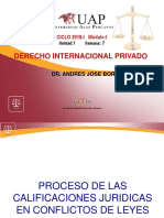 SEMANA 7 Derecho Internacional Privado