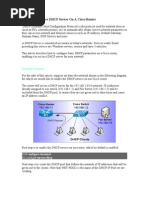 How To Configure DHCP Server On A Cisco Router