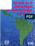ARIZPE y SERRANO (1993) - Balance de La Antropología en América Latina y El Caribe