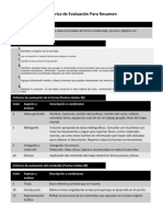 Rubrica para Resumen PDF