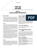 Part QW Welding: Article I Welding General Requirements