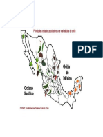 Mapa de Chiles en Mexico