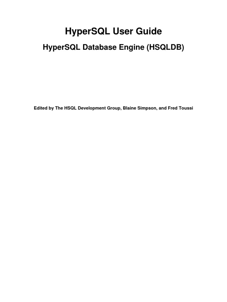 Guide | PDF | Sql | Databases