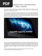 Como Ativar Manualmente a Leitura e Escrita NTFS No MacOS