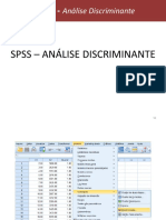 Analise Discriminante Spss