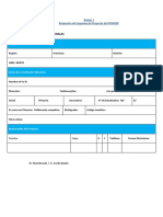 Propuesta de Esquema de Proyecto Del FONDEP - ÁREAS