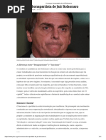 A Ameaça Bonapartista de Jair Bolsonaro ·
