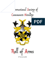  International Society of Commoners Heraldry Roll of Arms 2018