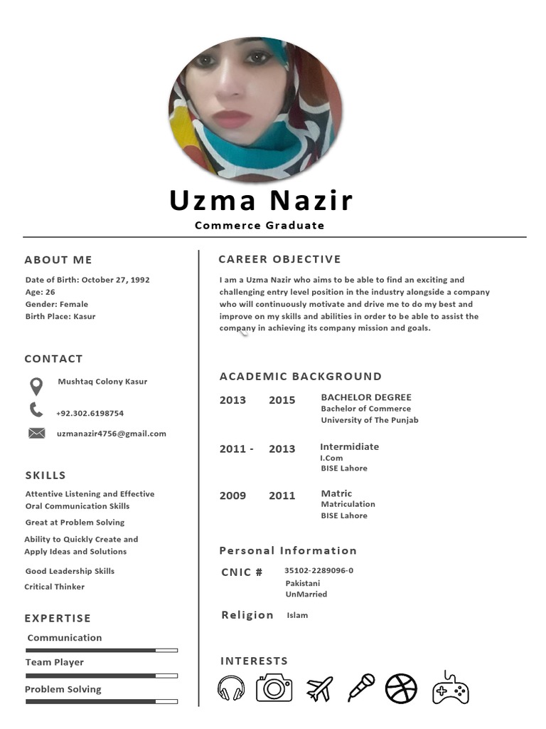 Resume Uzma | PDF