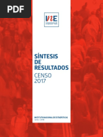 Sintesis de Resultados Censo2017