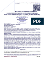 THE USE OF ADAPTIVE STATISTICAL ITERATIVE RECONSTRUCTION (ASIR) ON IMAGE QUALITY AND RADIATION DOSE IN THORAX CT SCAN (PHANTOM STUDY)