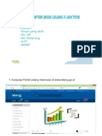 Cara Eauction Terbaru