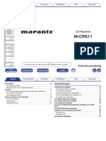 Full Manual Mcr611 Eu NL
