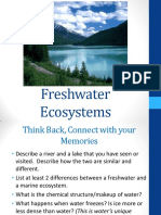 Freshwater Ecosystems Notes PDF