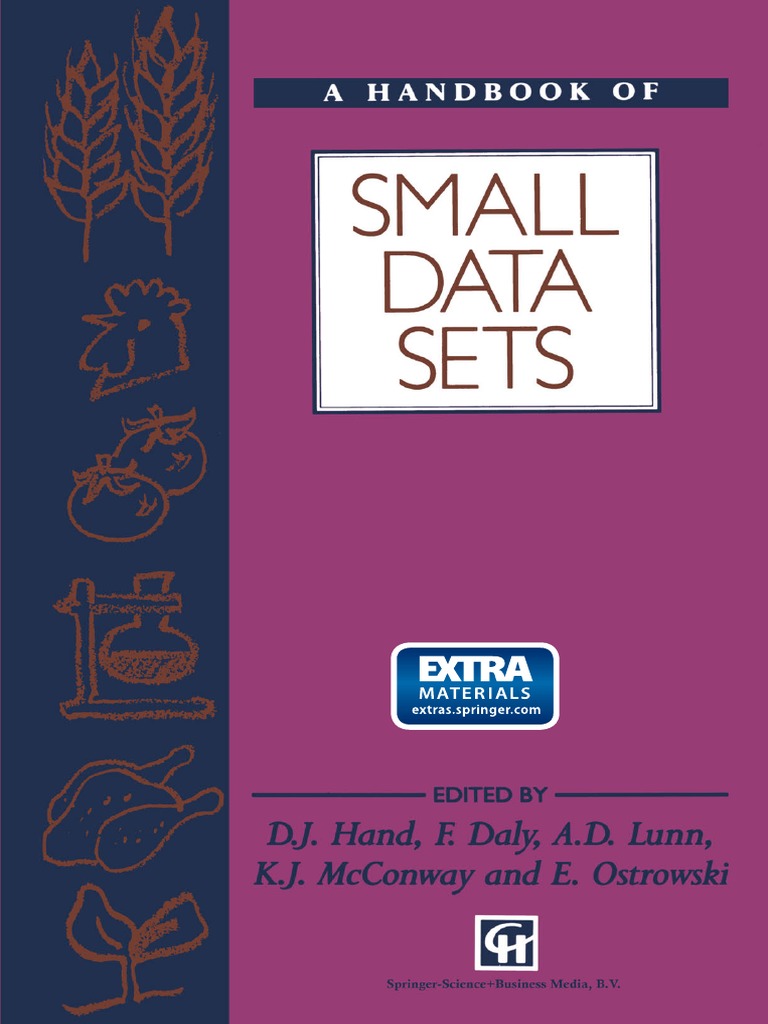 Summer A Handbook of Small Data Sets D. J. Hand, F. Daly, A. D. Lunn