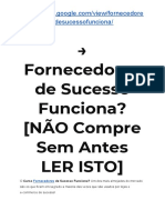 Curso Fornecedores de Sucesso Depoimentos - Resultados - Preço - Onde Comprar?