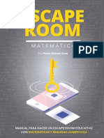 Escape Room Educativo Con Matematicas y Realidad Aumentada