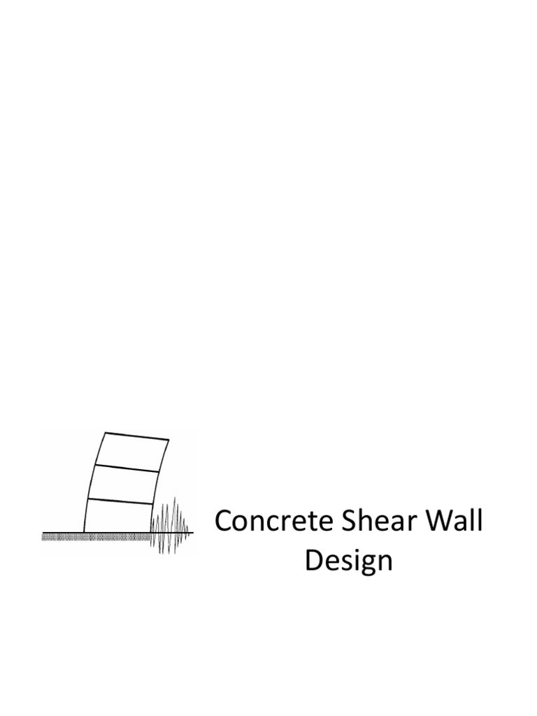 Shear Wall Design PDF