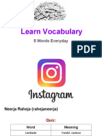 Learn Vocabulary - Set 64