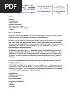 Pharmacy Laboratories Name of The Product Covered by The Document Date Prepared/ Date of Last Update