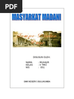 Makalah Masyarakat Madani