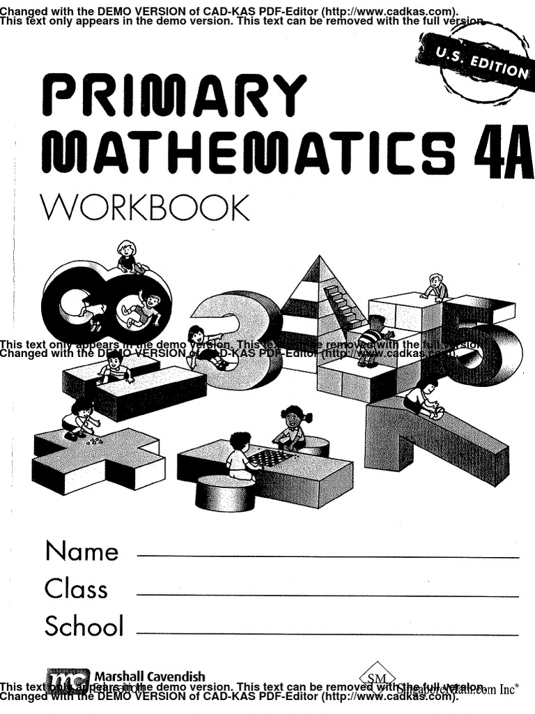 Singapore Math 4A - Workbook | PDF