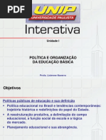 Política e Organização Da Educação Básica I