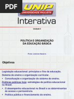 Política e Organização Da Educação Básica II