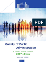 Quality of Public Administration Toolbox European Comission